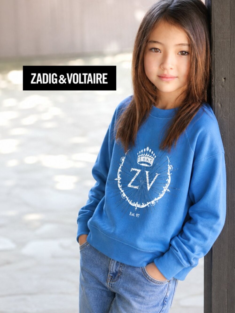 Zadig & Voltaire Fame Kids Sweatshirt